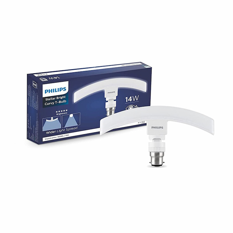 Philips Stellar Blub T-Bulb Curvy 14W,6500K B22