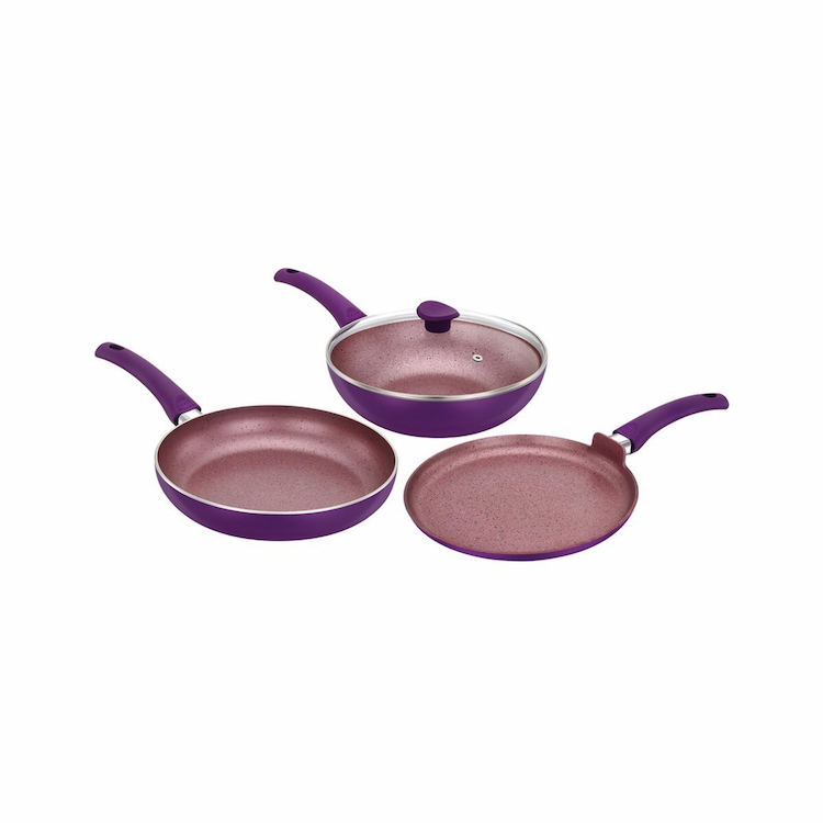 Premier Granite Non Stick Cookware Ind 4pc HG-546