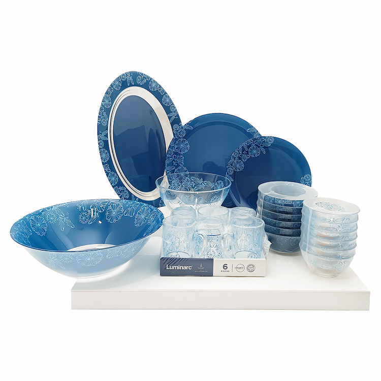 Luminarc Dinner Set Sodo 33 pc-Pericles