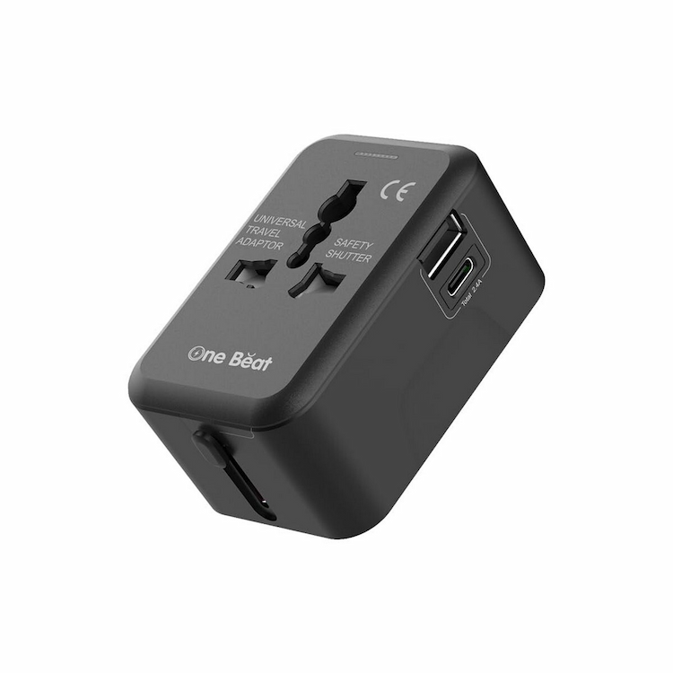 One Beat All In 1 Travel Adaptor 201000-C)