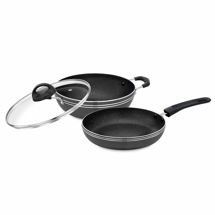 Premier Non Stick Induction Base 2pc Set 22CM HG548