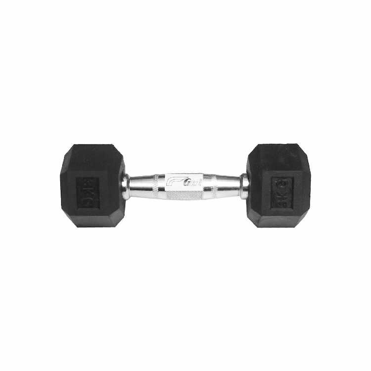 Modern Hexogonal Dumbell 3kg