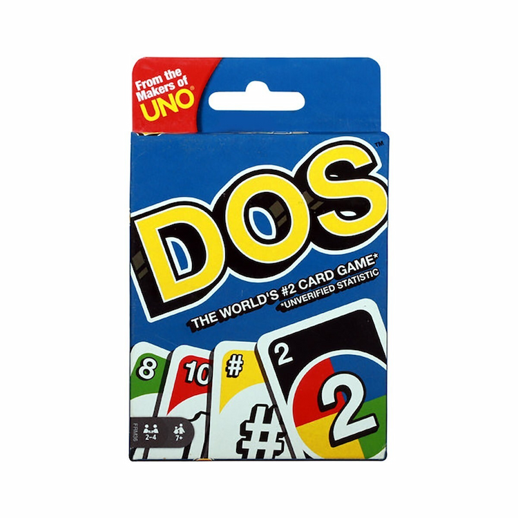 Mattel Uno Dos Card Game-FRM36