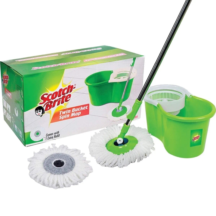 Scotch Brite Spin Mop 2in1