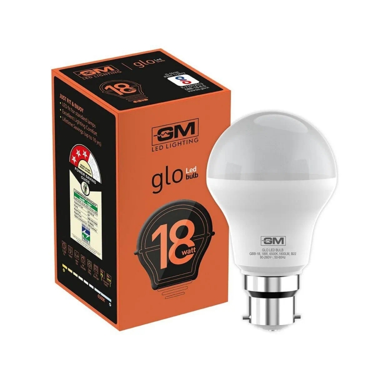GM Glo 18Watt LED Bulb-B22
