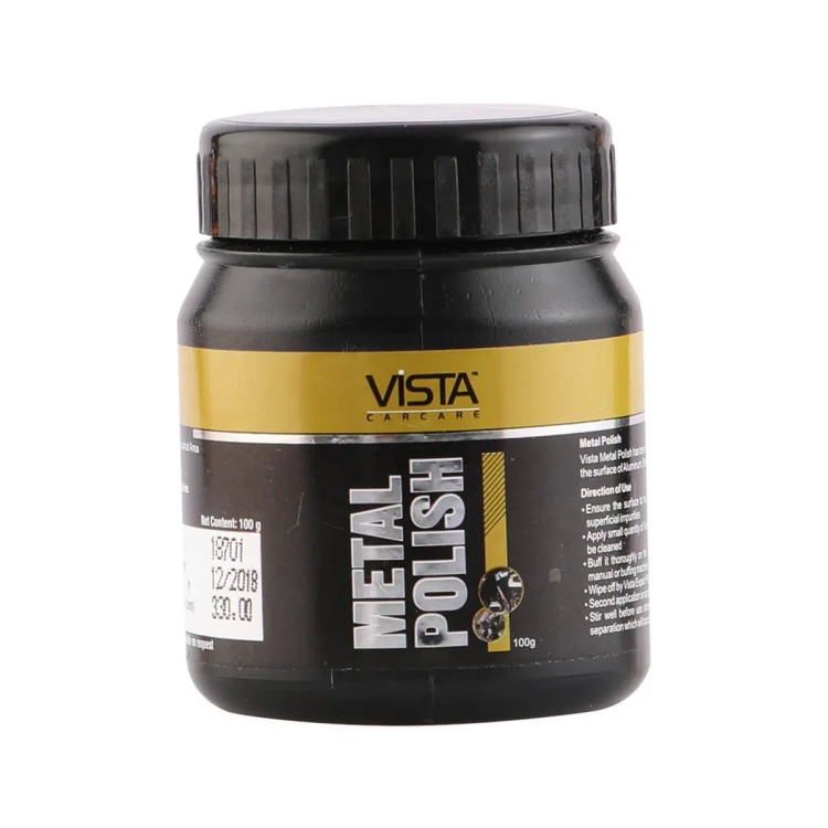 Vista Auto Care Metal Polish 100 Gm