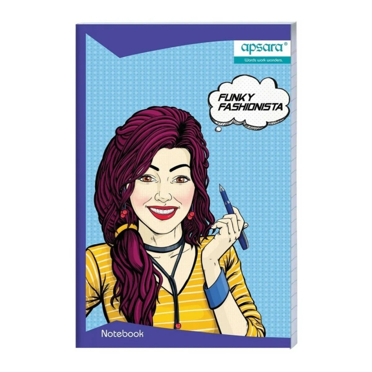 Apsara Long Note Book Unruled 172Pages B1814212