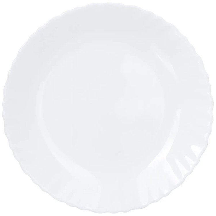 Cello Dazzle White Plate 10inch