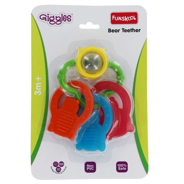 Funskool Bear Teether 9645000