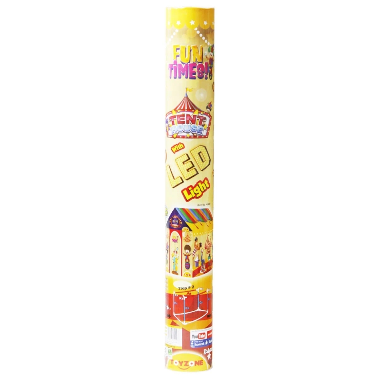 Toy Zone TentHouse With LED Fun Time 45588