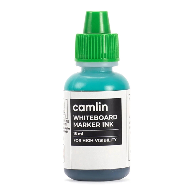 Camlin White Board Marker Ink 15ml-Green