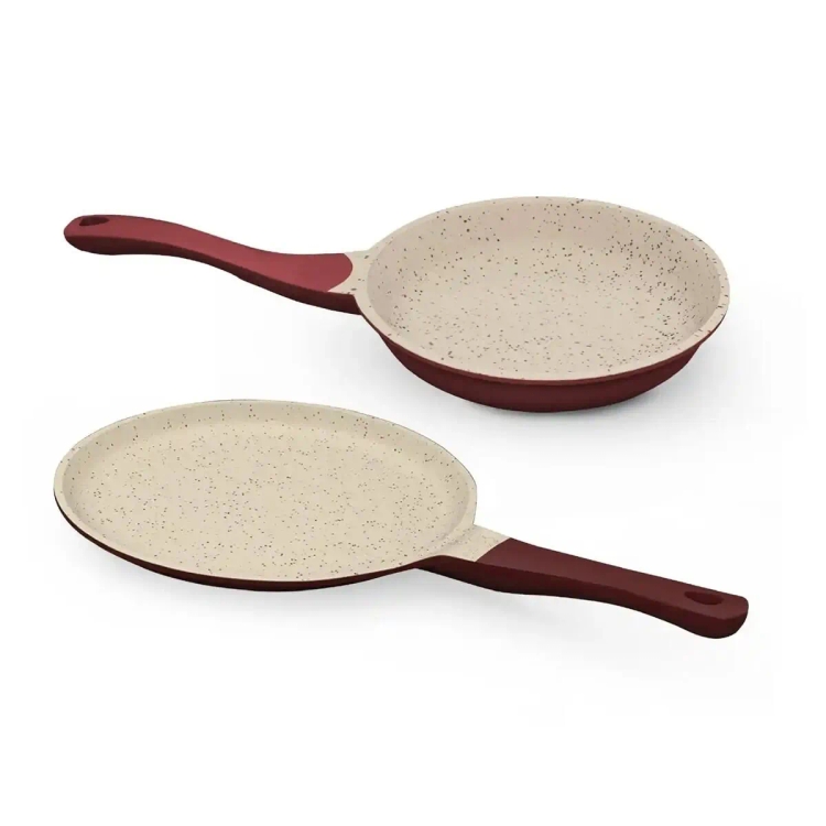 Impex Diecast Non-Stick Cookware Ruby 2Pc