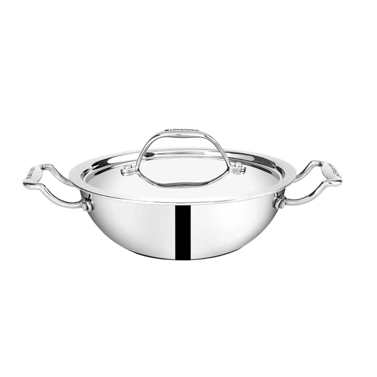 Bergner Tri-Ply Deep Kadai 24cm BGIN1543