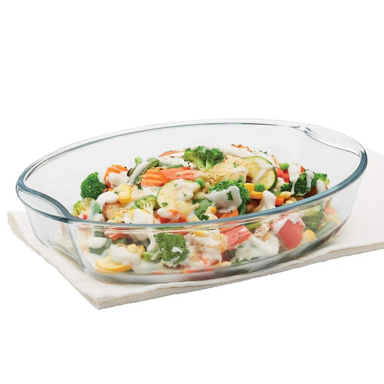 Borosil Bakenserve Oval Dish 2.5litre