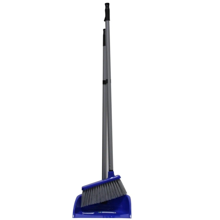 Rozenbal Dustpan Long Handle & Brush Set