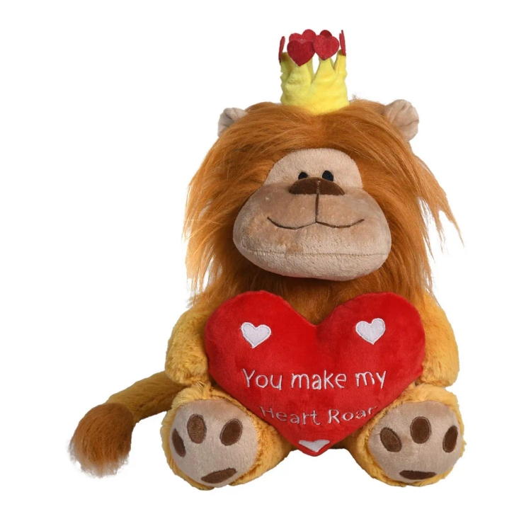 Ultra Valentine Lion with Heart 13inch UST-8061