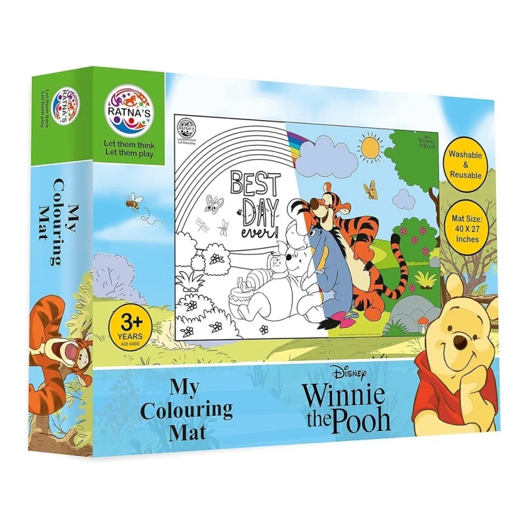 Ratna Sagar My Col-Mat Winnie The Pooh 2612
