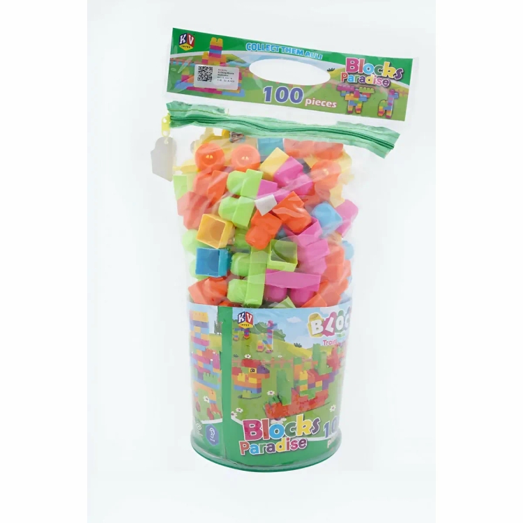 KV Impex Block Paradise D2 100Pcs