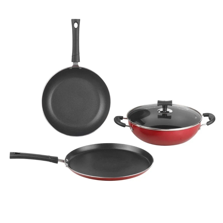 Vinod Non Stick Popular Combo 3Pc Set