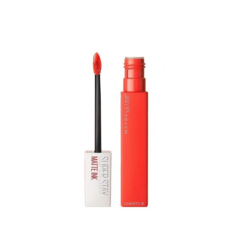 Maybelline New York Liquid Matte Lipstick, Long Lasting, 16Hr Wear, Superstay Matte Ink, 25 Heroine, 5Ml