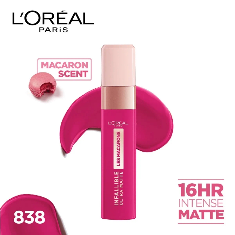 Loreal-Paris Inf Lip Mkp Macarons 838