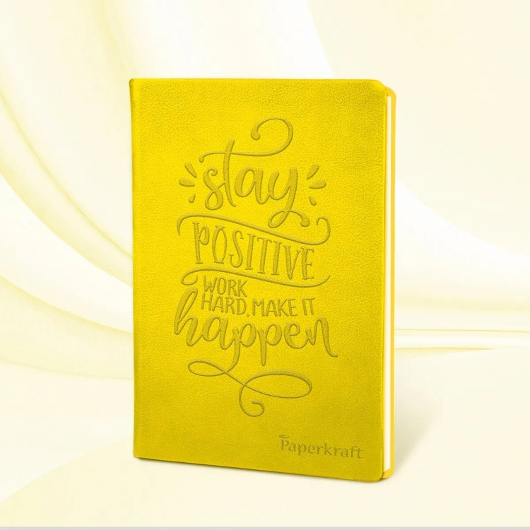 Classmate Notebook Paper Kraft Yellow 192P-254029 Assorted Colour & Design