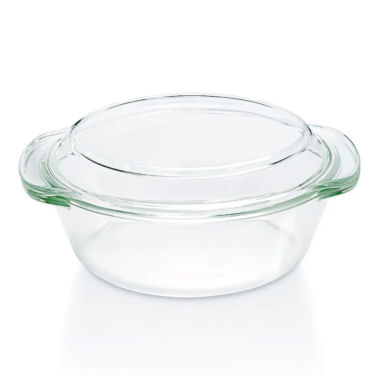 Borosil Round Casserole With Lid 1.5Ltr