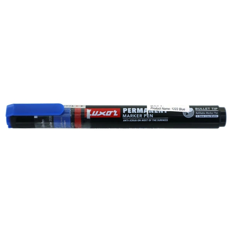 Luxor Refillable Permanent Marker Blue 1222