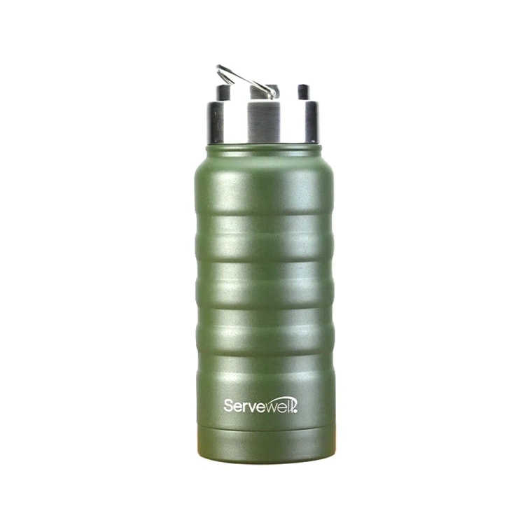 Servewell Twister Stainless Steel Vaccum Bottle 725ml Assorted
