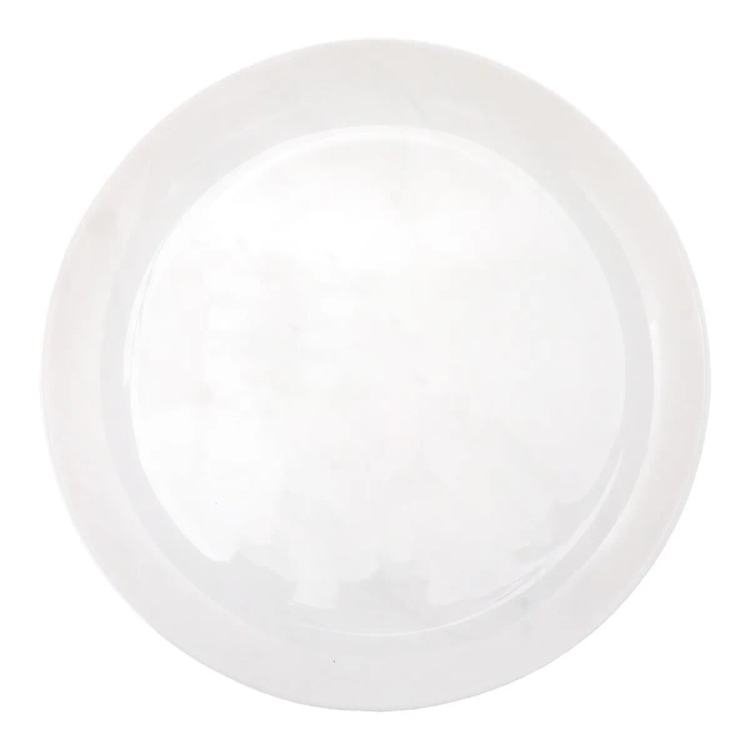 Luminarc Diwali White Marble Dinner Plate 25cm