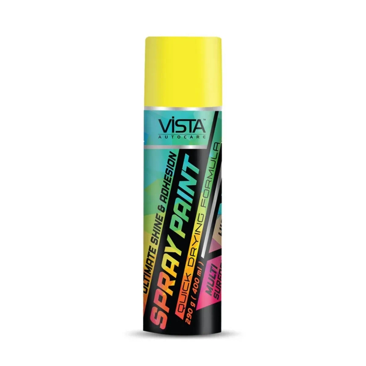 Vista Spray Paint Canary Yellow 400Ml