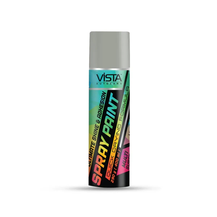 Vista Spray Paint Bright Chrome 400Ml