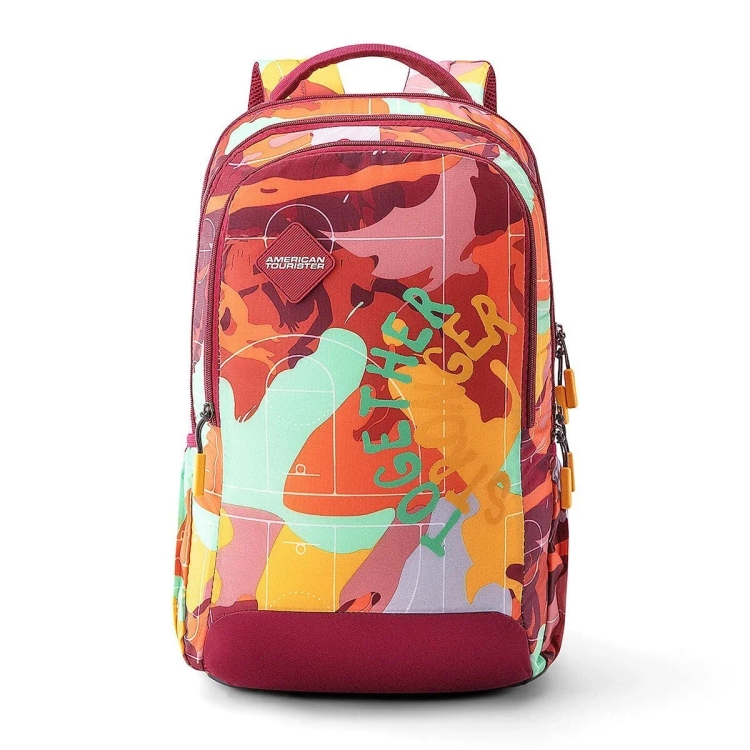 American Tourister Back Pack Sest+02 Red