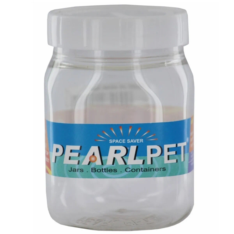 Pearlpet Jar Square/Round 400gm