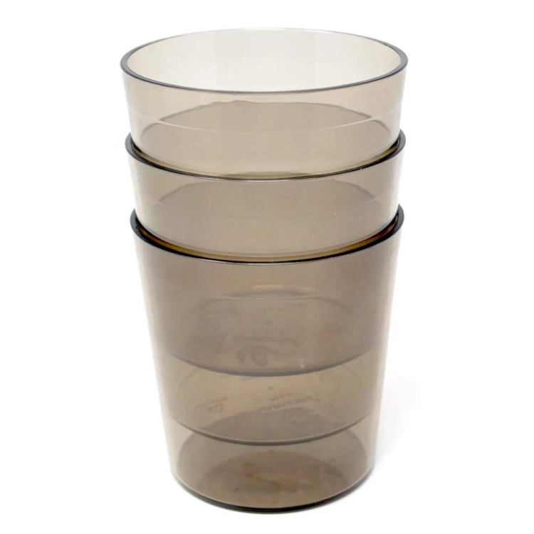 Varmora Unique Clear Tumbler 250ml 3Pcs