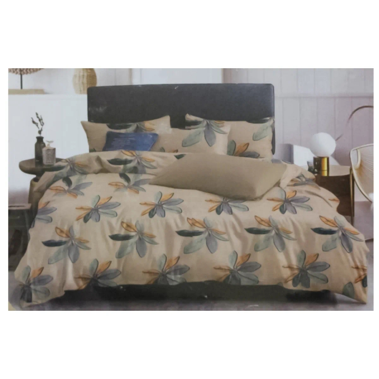 Home Well Double Size Multicolour Bed Sheet | Set Of 3