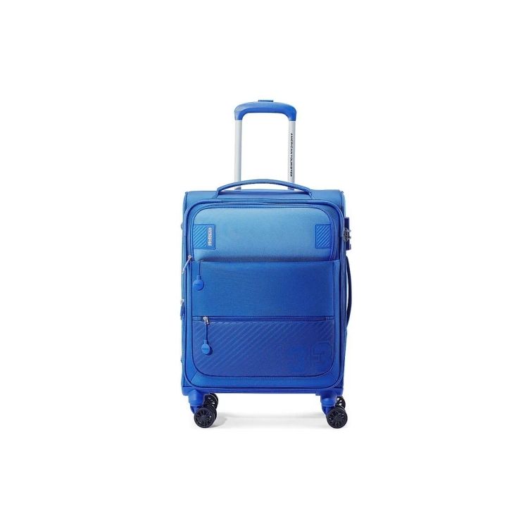 American Tourister Soft Spinner Majoris+TSA 59cm-Blue