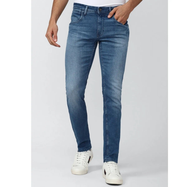 Van Heusen Mens Skinny Fit Blue Jeans
