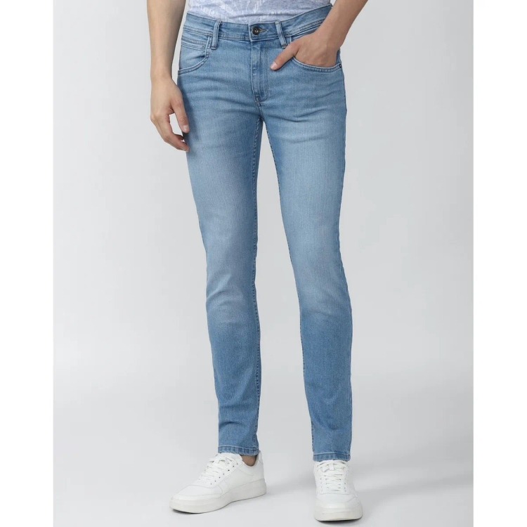 Van Heusen Mens Skinny Fit Navy Jeans