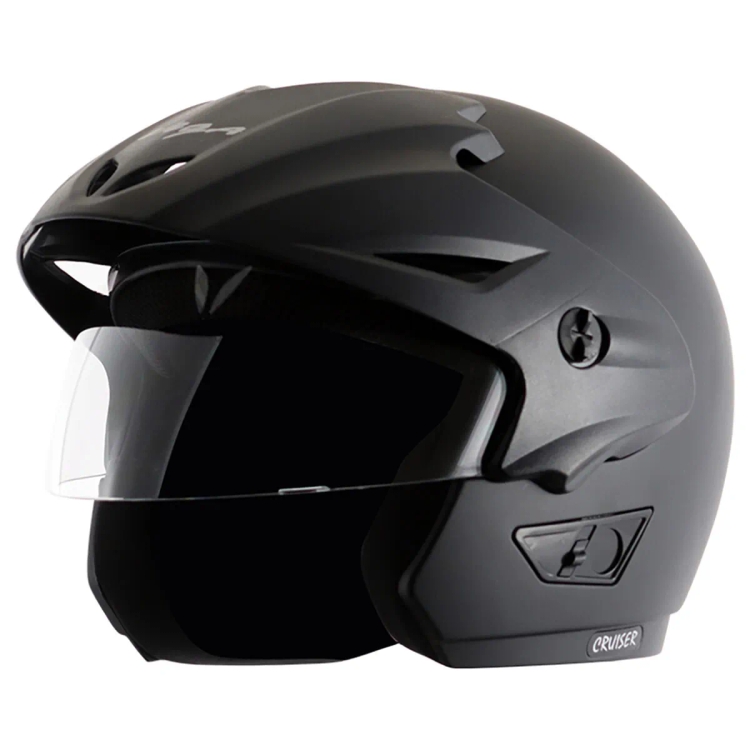 Vega Cruizer With Peak Riders Helmet