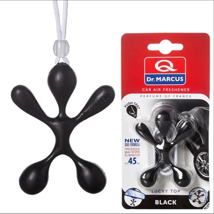 Dr Marcus Car AirFreshener LuckyTop Black10gm