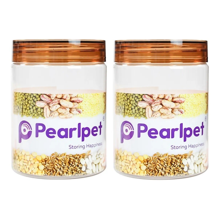 Pearlpet Tiffany Jar 1000 ML 2pc