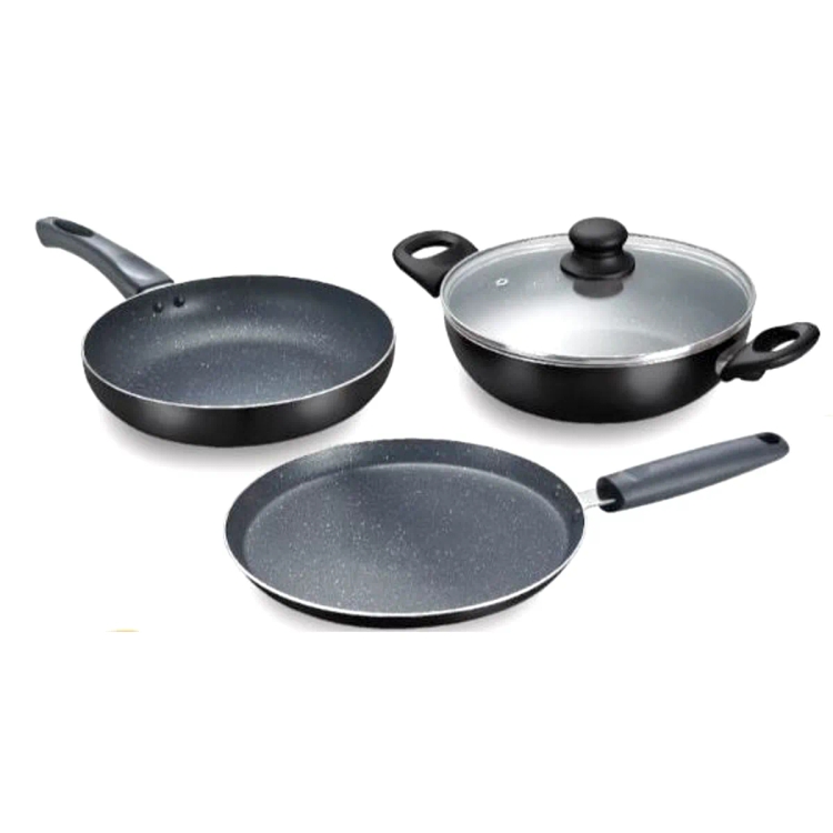 Prestige Omega Decor Black Marble Byk 3Pc