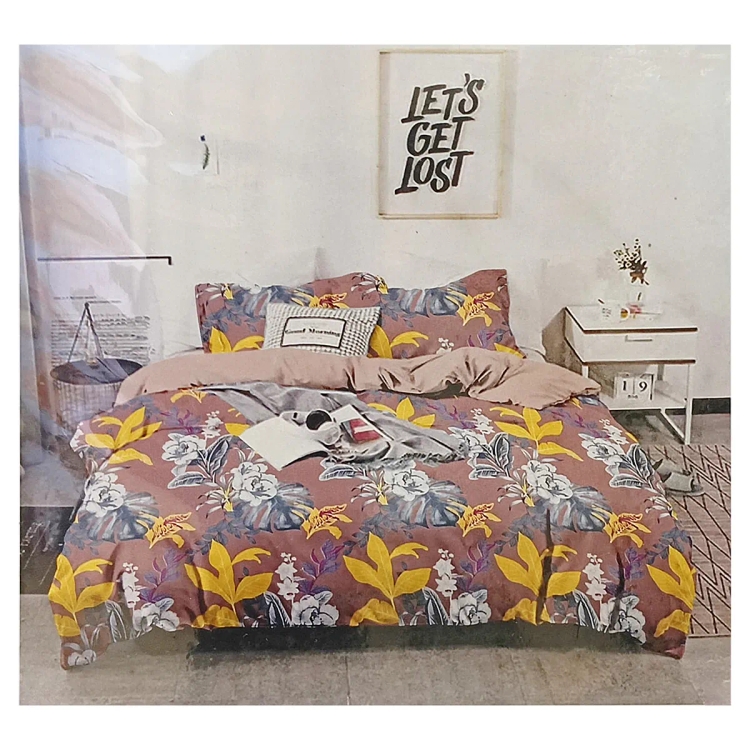 Homewell Bed Sheet Queen 140 Gsm CPA Assorted Colour & Design