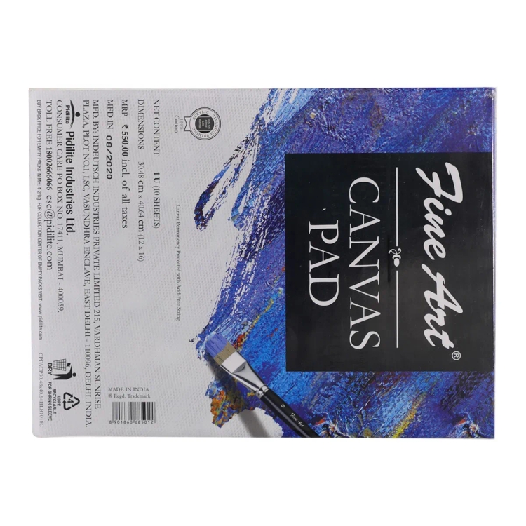 Pidilite Canavs Pad Sheets 12x16