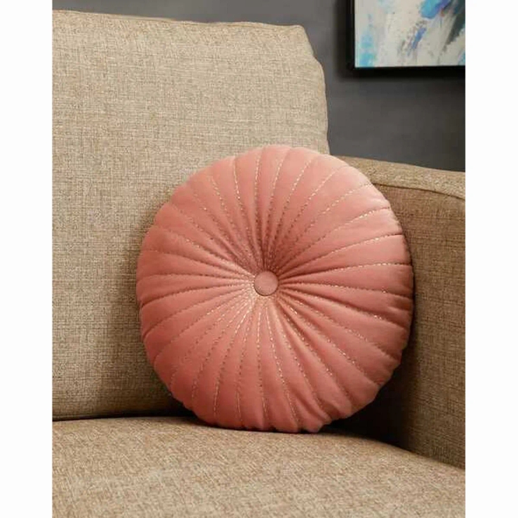 Homewell Round Cushion Velvet NW SM