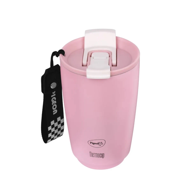 Pigeon Vacuum Thermo Cup 400ml Pink