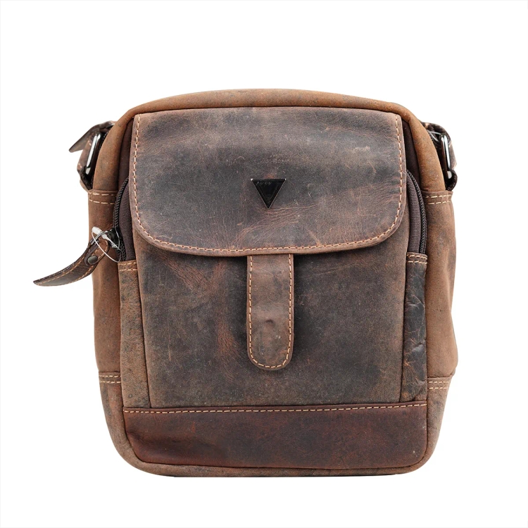 Cortigiani Leather Executive Sling Bag-HM06