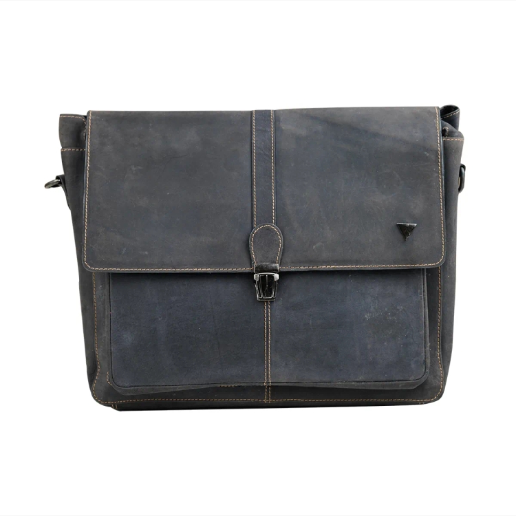 Cortigiani Leather Executive Laptop Bag-HM9822