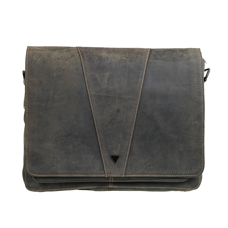 Cortigiani Leather Executive Laptop Bag-HM2010